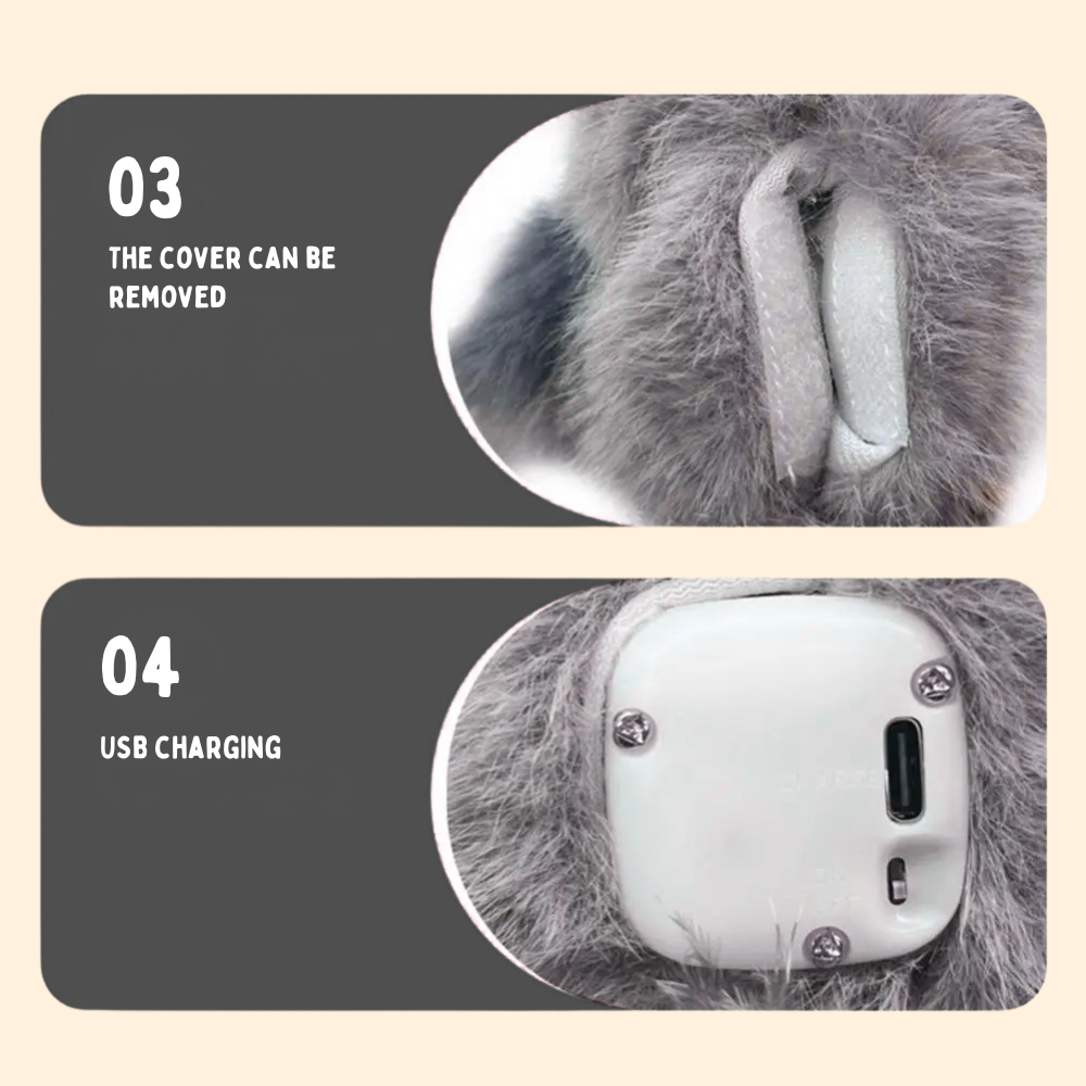 FluffTweet Interactive Chirping Plush Bird Toy