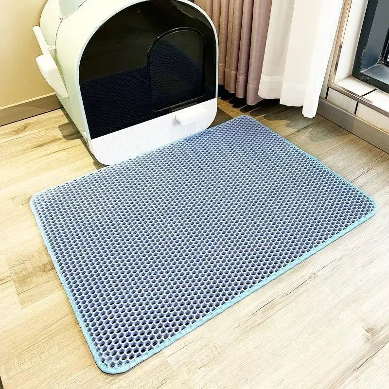 Cat litter mat