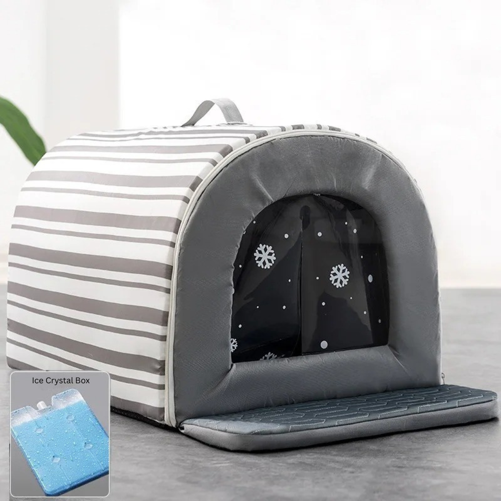 ChillPaws Haven Enclosed Cooling Pet House