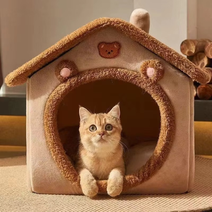 CozyDen Foldable Pet House