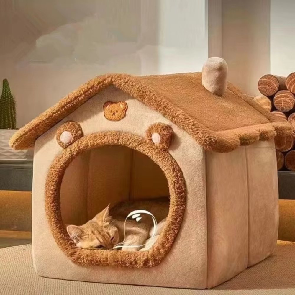 CozyDen Foldable Pet House