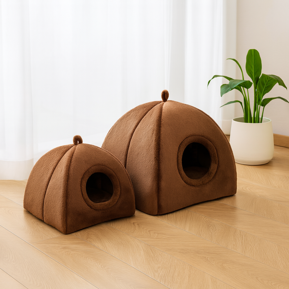 CozyNook Haven Enclosed Tent-Style Pet Bed