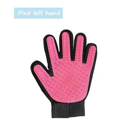 PetPal Brush Glove Silicone Grooming Glove